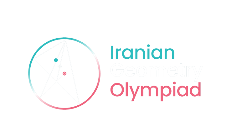 Logo de la Olimpiada Iraní de Geometría