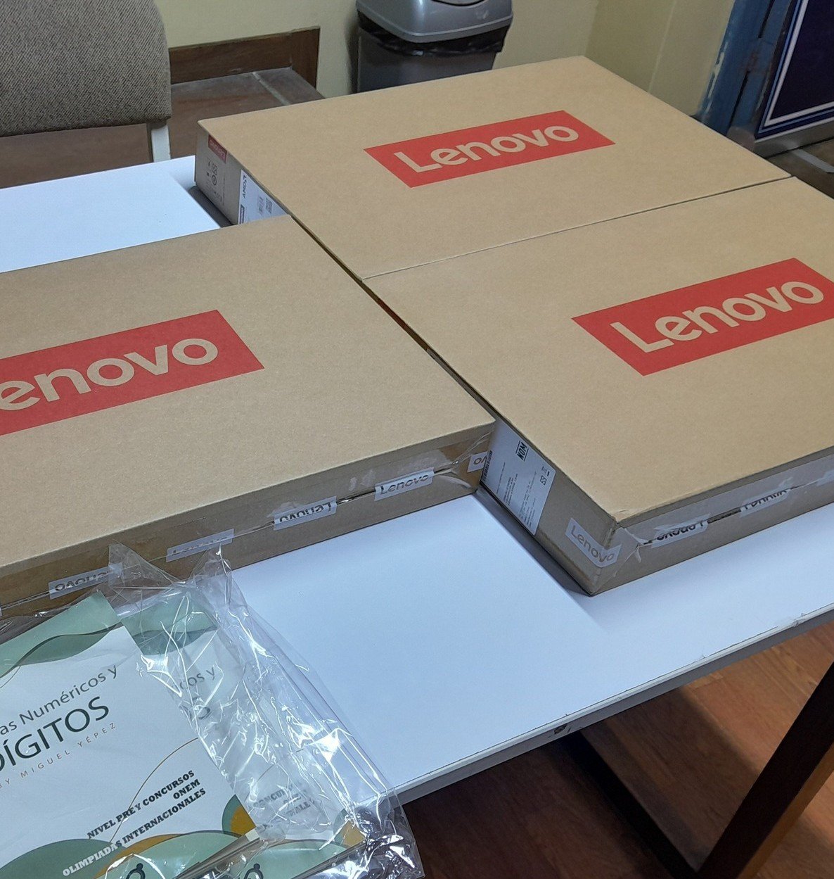 Laptops Lenovo preparadas para los ganadores
