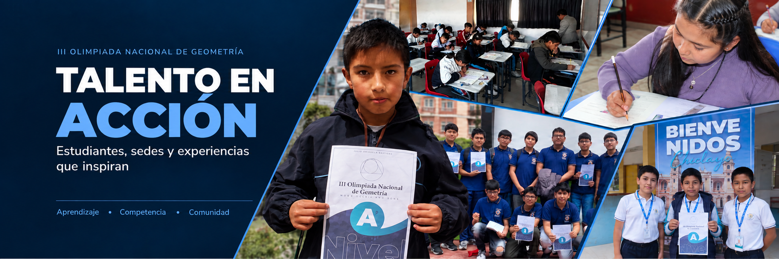 Talento en acción: estudiantes, sedes y experiencias de la Olimpiada Nacional de Geometría