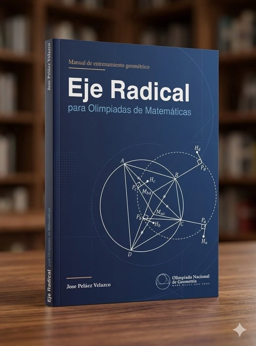 Portada de Eje Radical para Olimpiadas de Matemáticas
